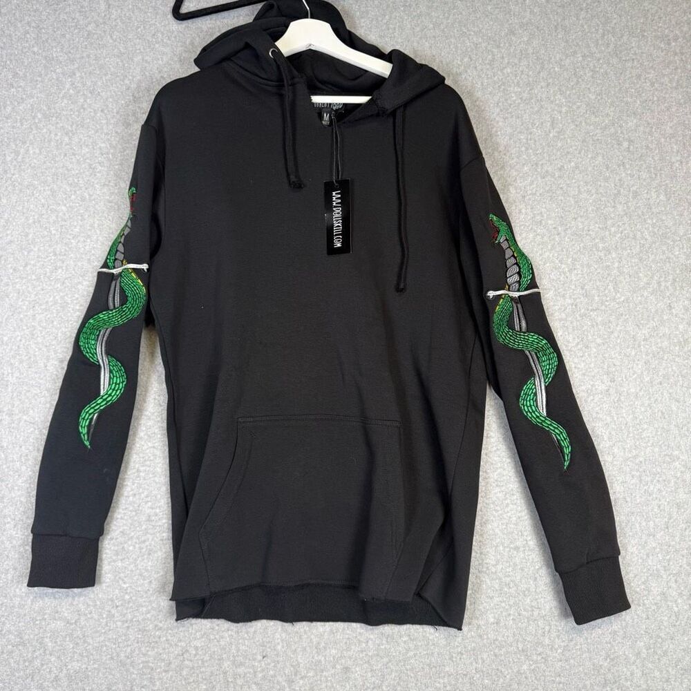 Brand New Dolls Kill Women's Medium Blood Line Current Mood Hoodie Sweatshirt